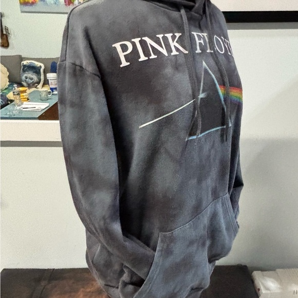 ❤️Pink Floyd 1973 Dark Side of the Moon Hoodie-Medium - Picture 3 of 6